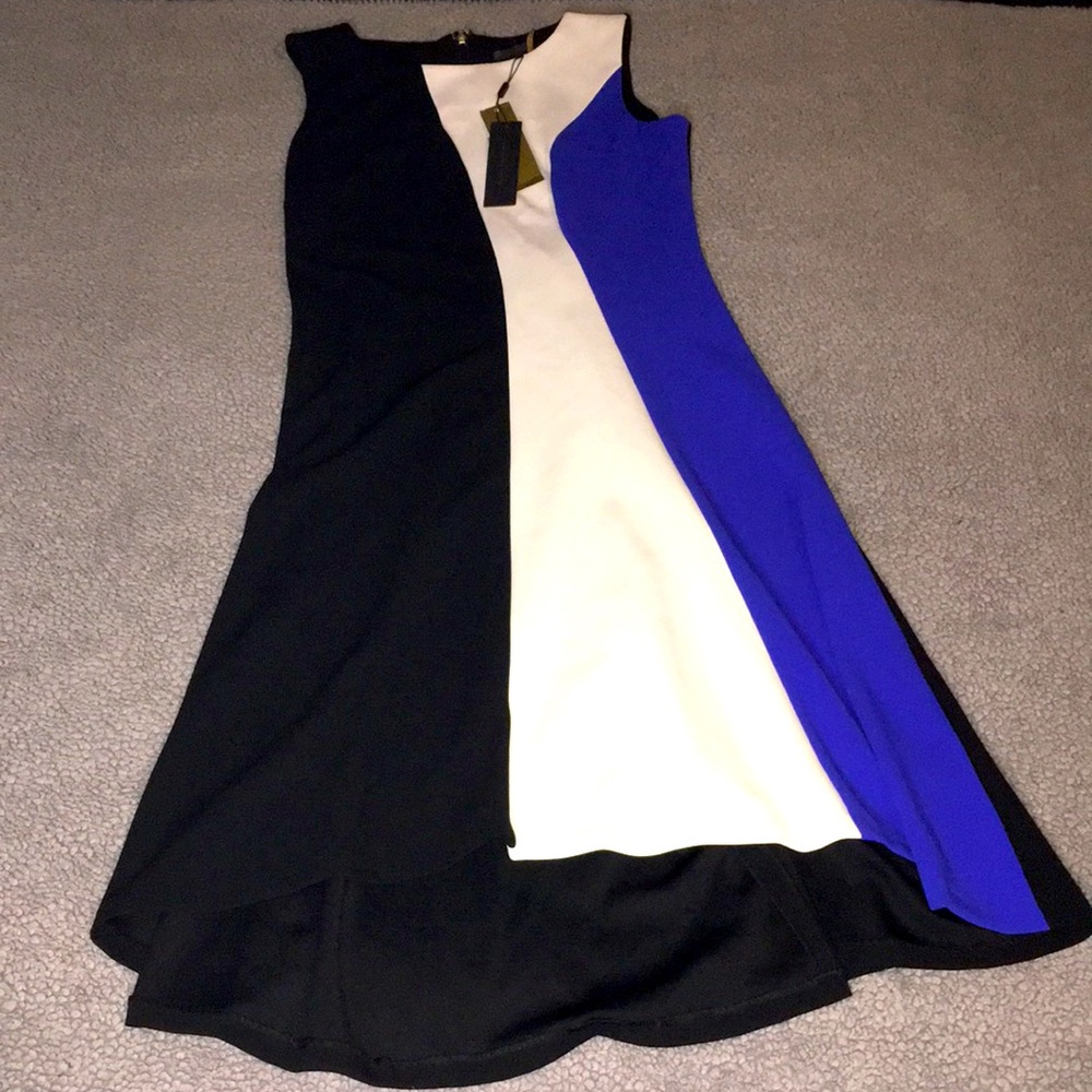 Donna Karan New York Dress 🖤💙🤍